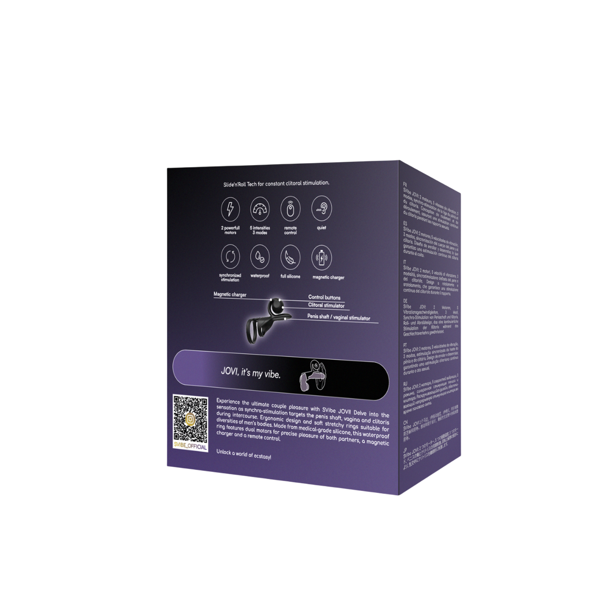SVibe Snail JOVI Couples Ring
