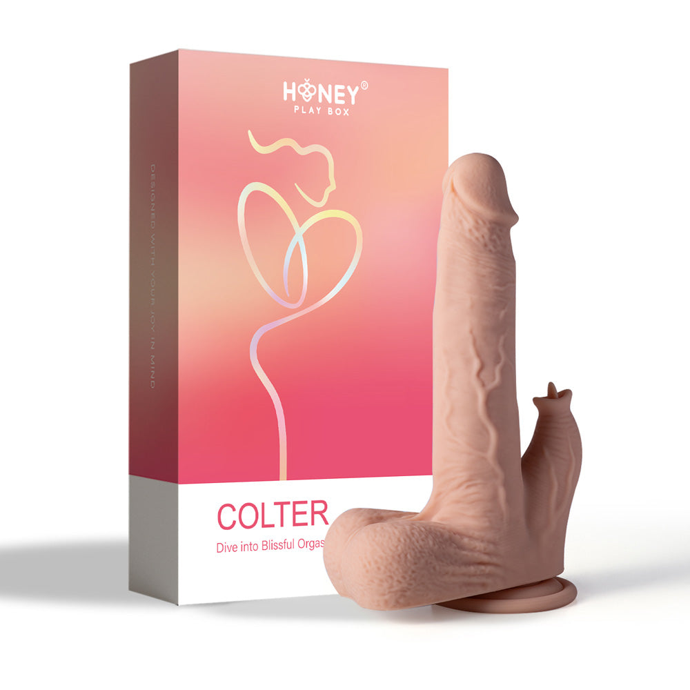 COLTER - Thrust & Licking Dildo
