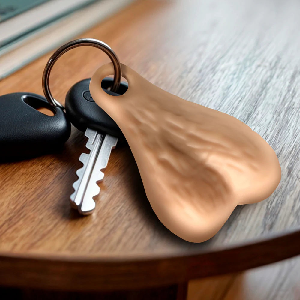 Big Nuts Keychain