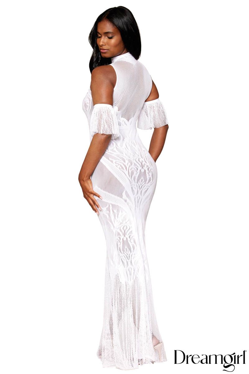 Flutter Sleeve Gown