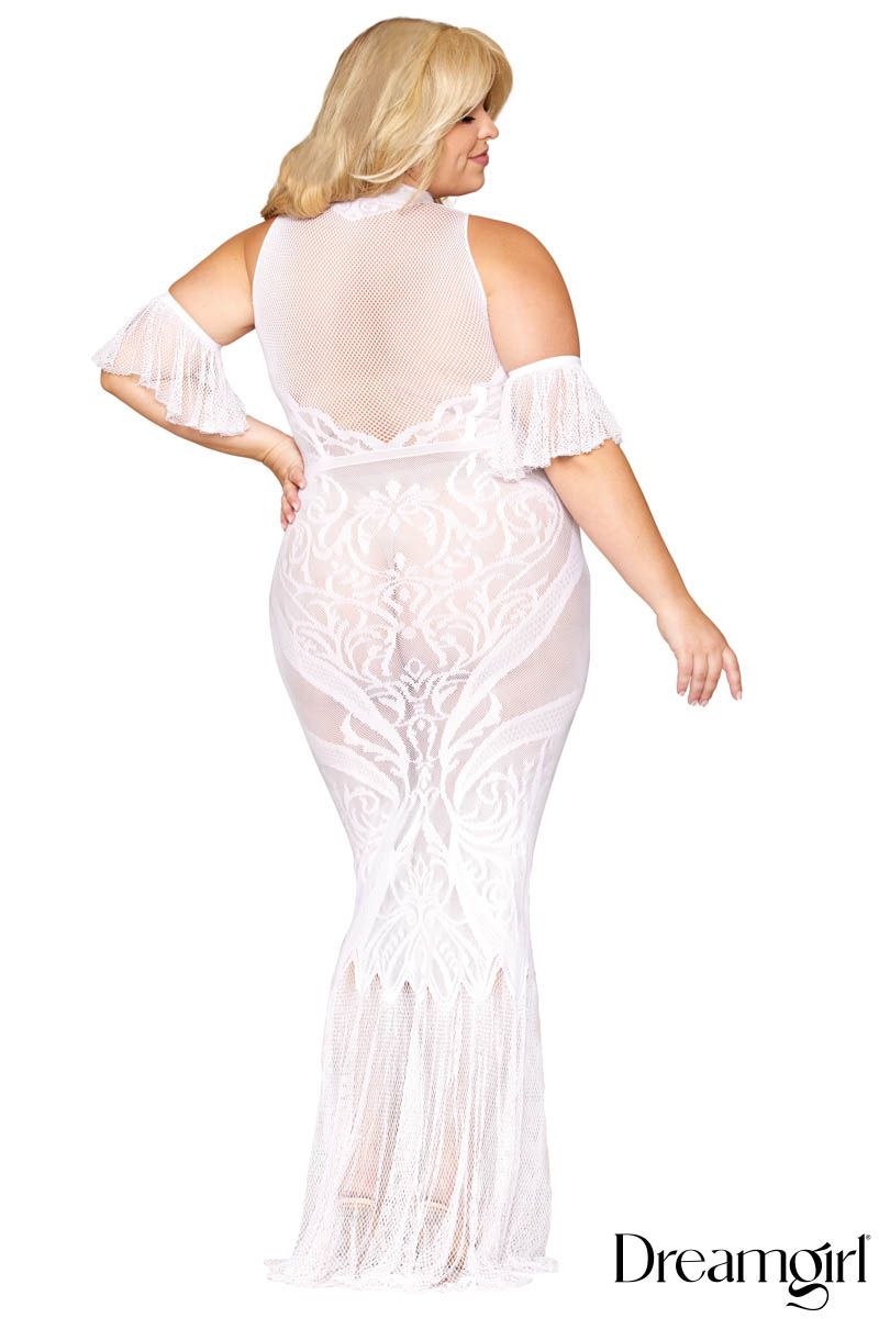 Flutter Sleeve Gown