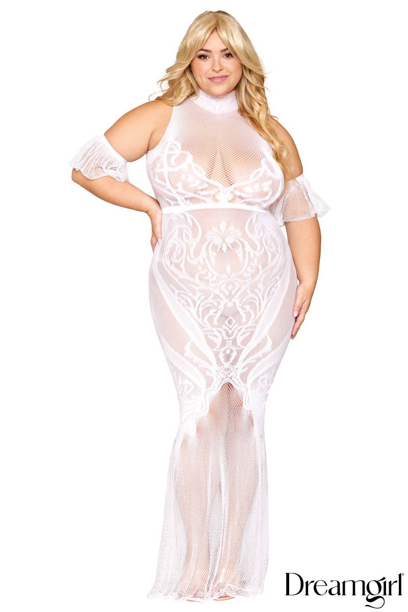 Flutter Sleeve Gown