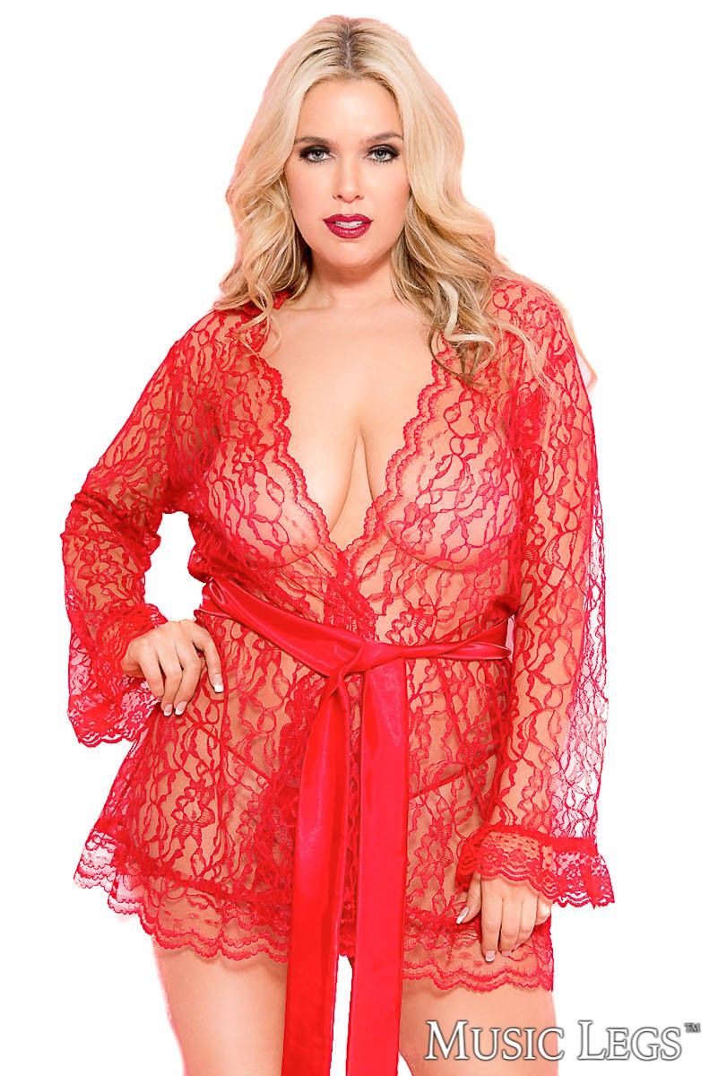 Lace Robe