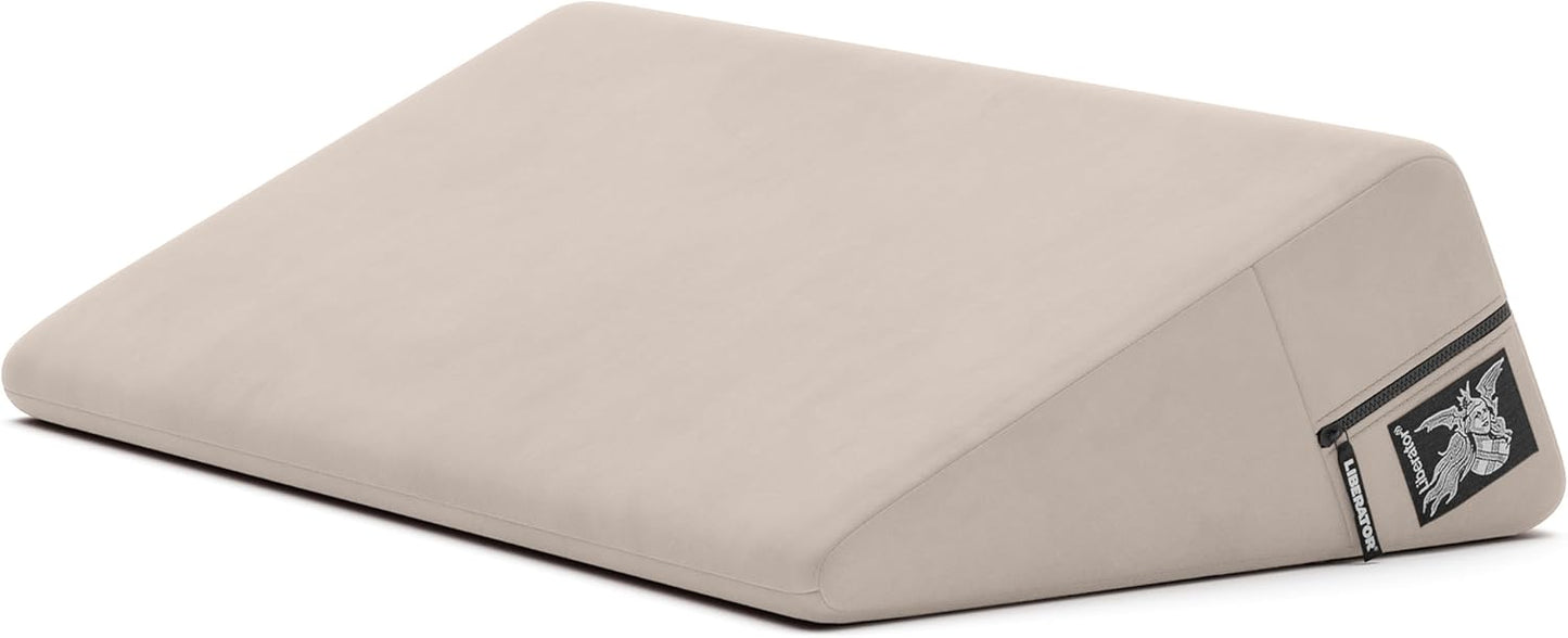 Wedge Décor Velvet Cream