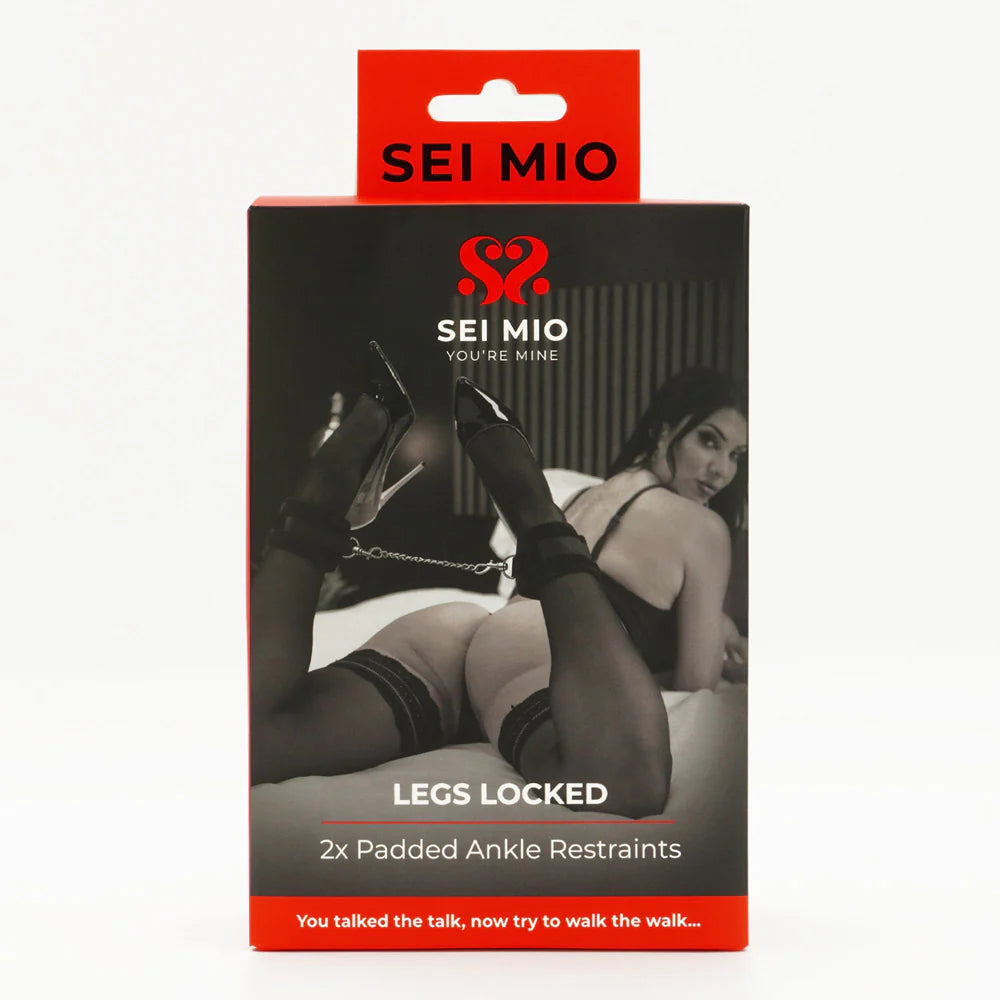 SEI MIO Legs Locked 2x Padded Ankle Restraints