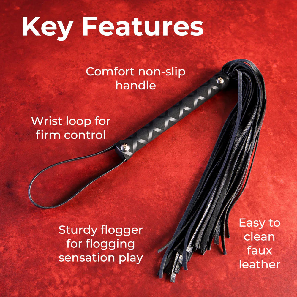 SEI MIO Primed for Punishment Faux Flogger