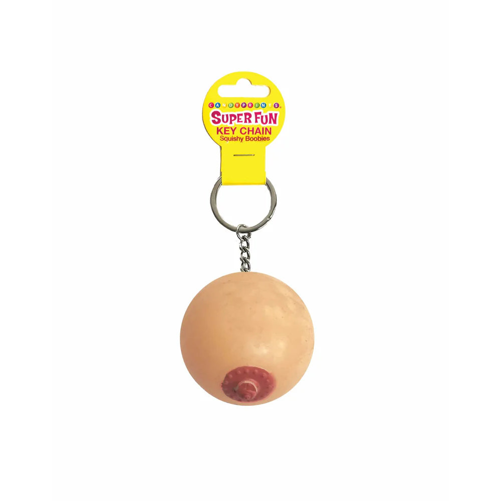 Squish Boob Keychain