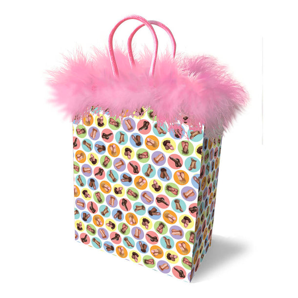 Peen Gift Bag with Feathers