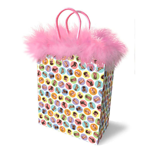 Peen Gift Bag with Feathers