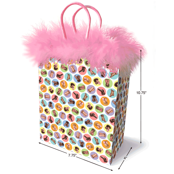Peen Gift Bag with Feathers