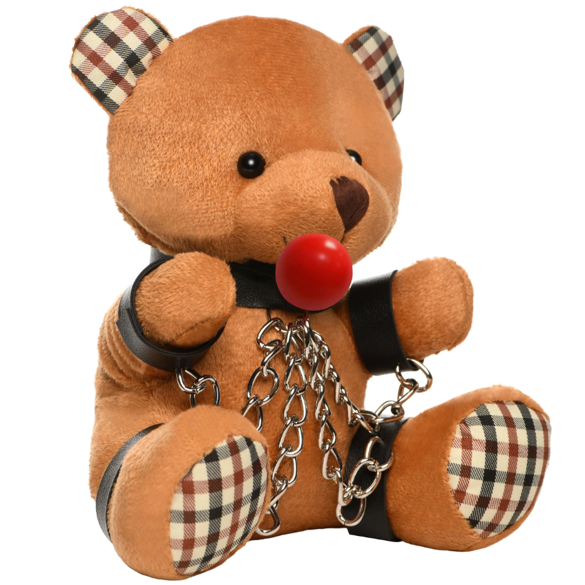 Gagged Bondage Teddy Bear