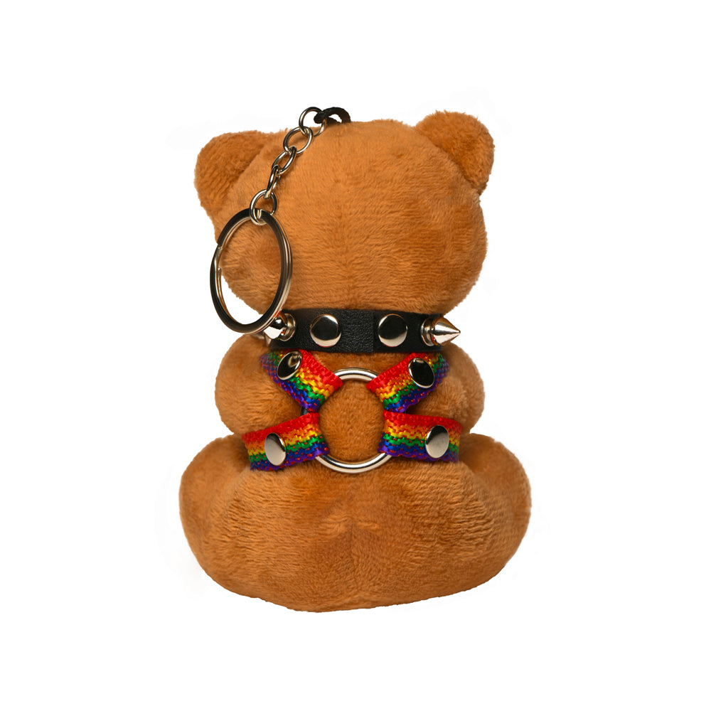 Pride Teddy Bear Keychain