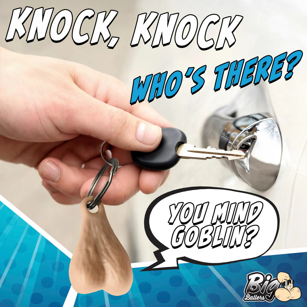 Big Nuts Keychain