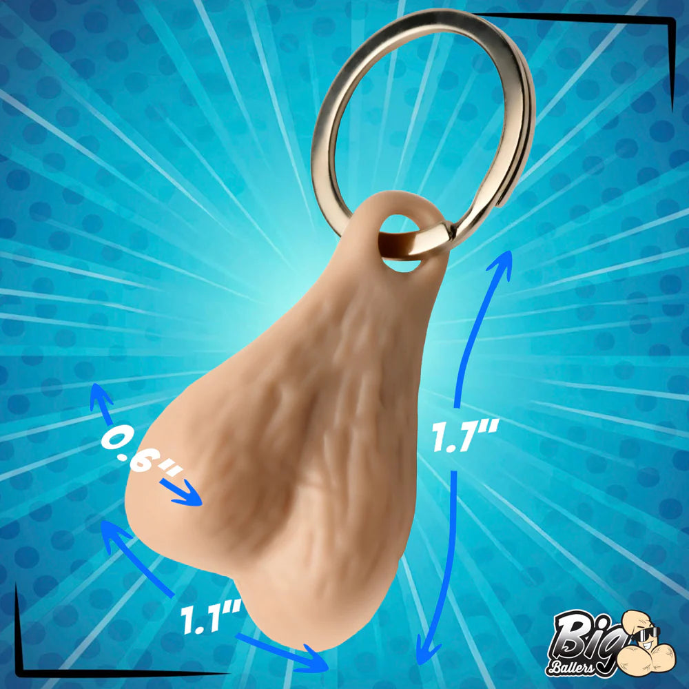 Big Nuts Keychain