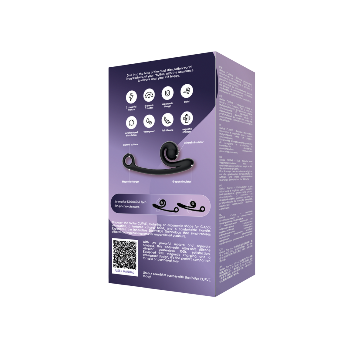 SVibe Snail CURVE Vibrator
