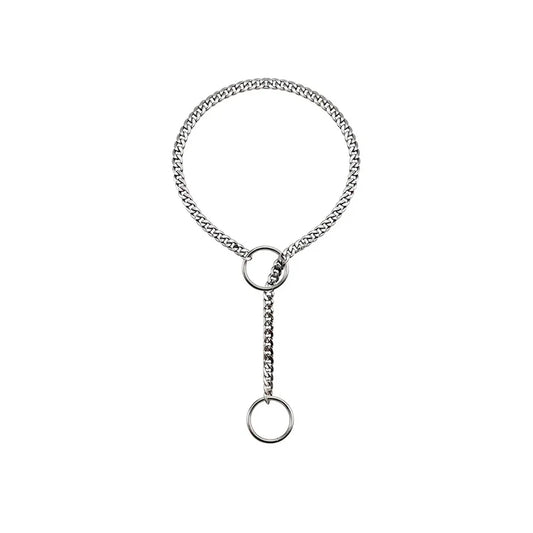 O-Ring Slip Choker Chain (Silver)