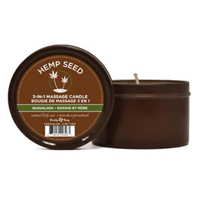 3-in-1 Massage Candle - Guavalava