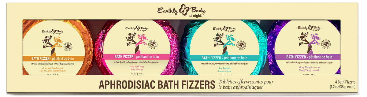 Earthly Body at Night Bath Fizzer Aphrodisiac Collection Set