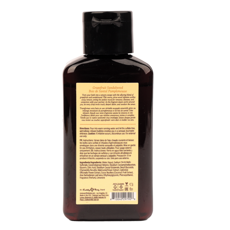 Hemp Seed at Night Bubble Bath Aphrodisiac Collection 2oz / 60ml