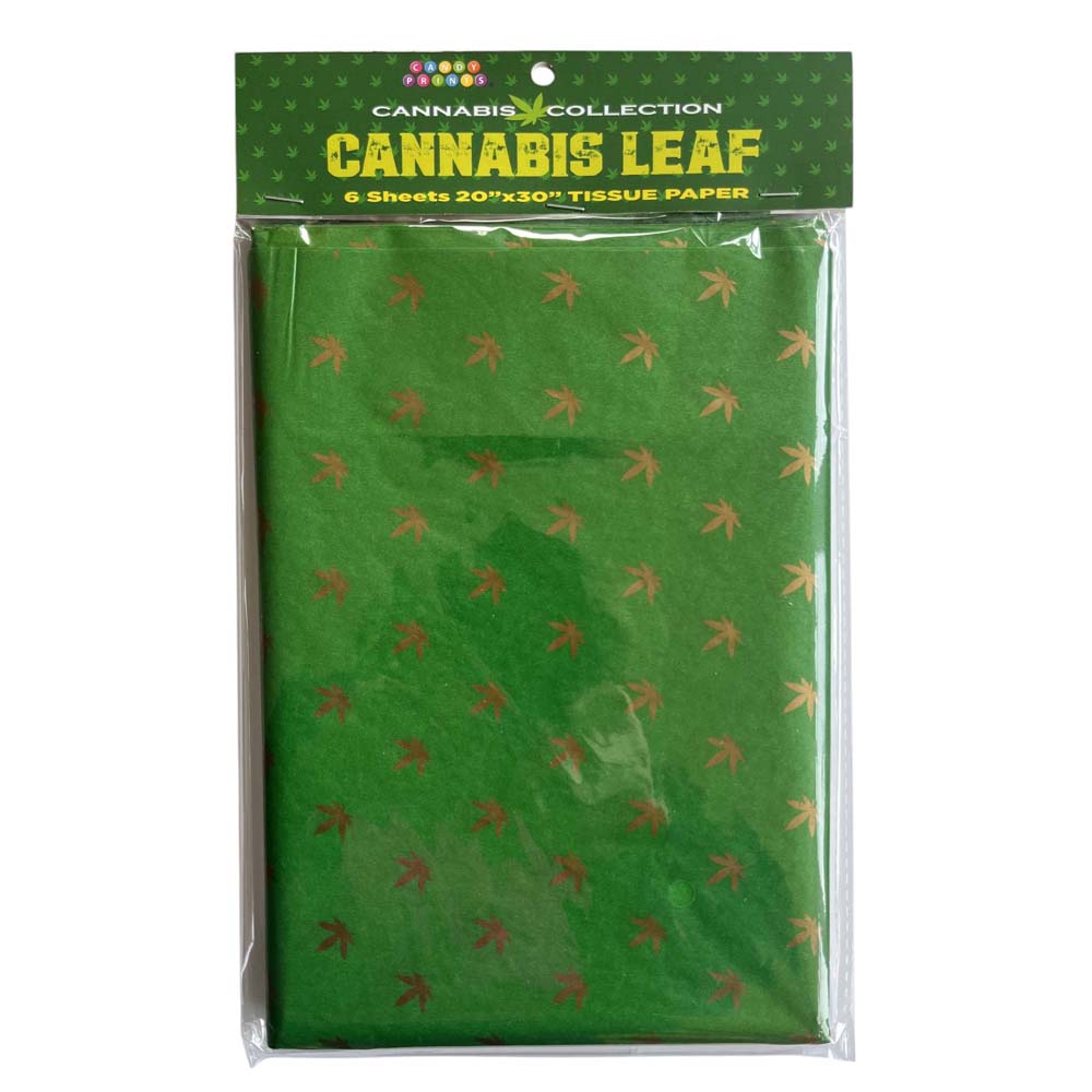 Cannabis Leaf Tissue Paper