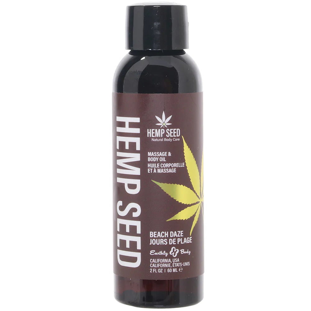 Hemp Seed Massage Oil - 2 oz