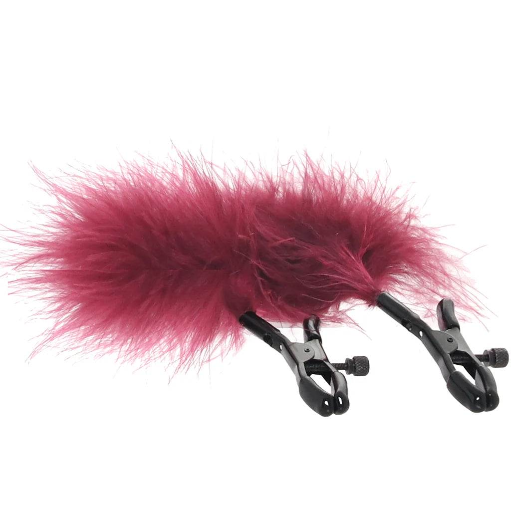 Enchanted Feathered Nipple Clamps