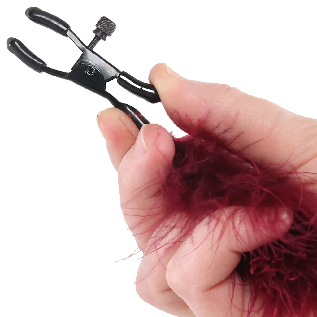 Enchanted Feathered Nipple Clamps