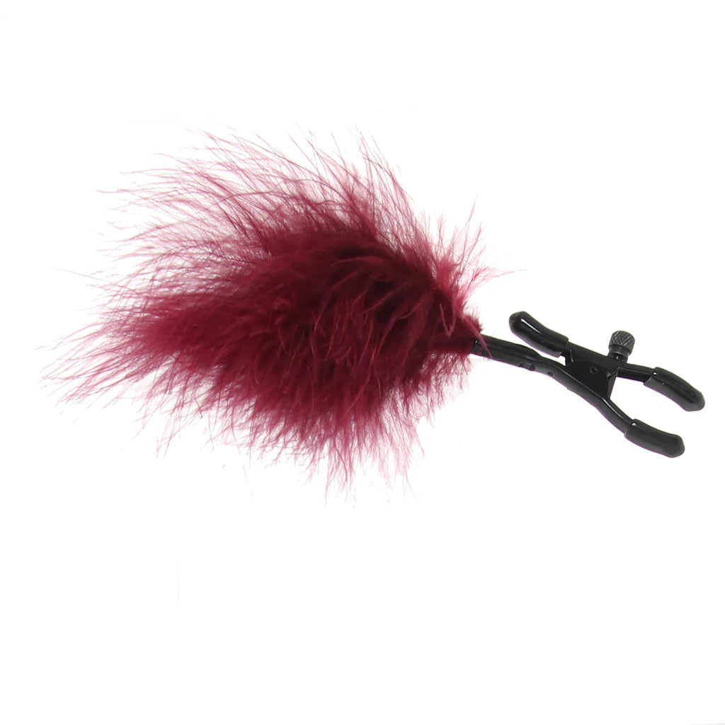 Enchanted Feathered Nipple Clamps