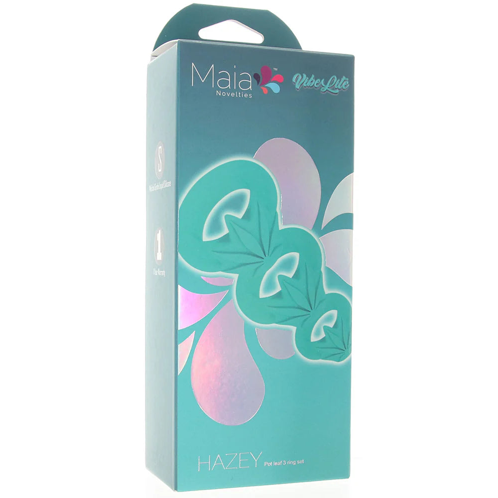 HazeyLeaf 3 Ring Set