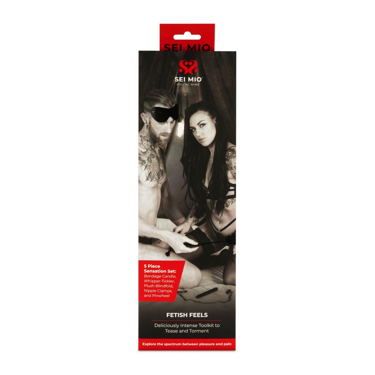 SEI MIO - Fetish Feels - Sensuous 5 Piece Sensation Kinky Kit