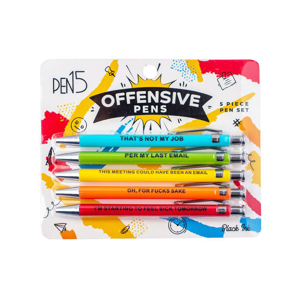 Offensive Pens - 5 Pack
