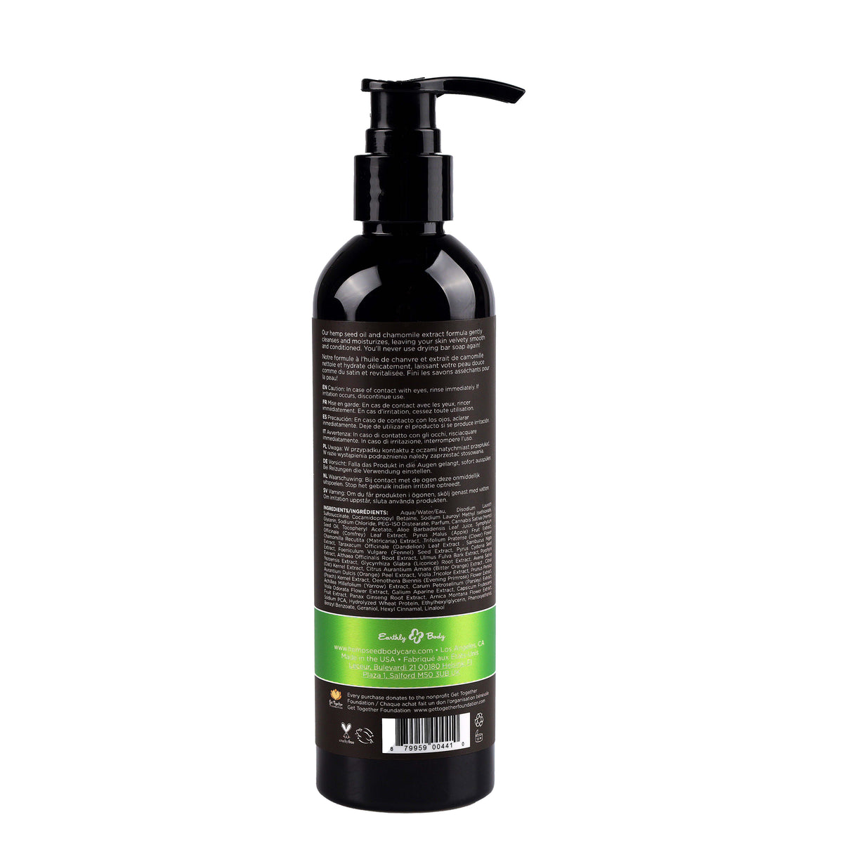 Hemp Seed Bath & Shower Gel - Naked in the Woods